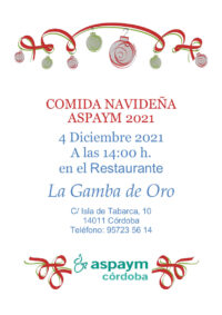 Comida de Navidad ASPAYM Córdoba 2021