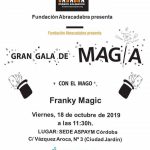 Gran gala de magia en la sede de ASPAYM Córdoba Gran gala de Magia con el mago Franky Magic